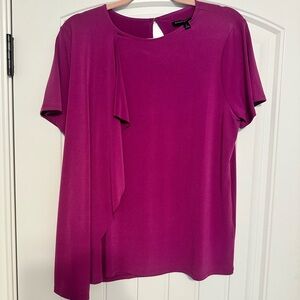 Banana Republic Fuchsia Short Sleeve Top